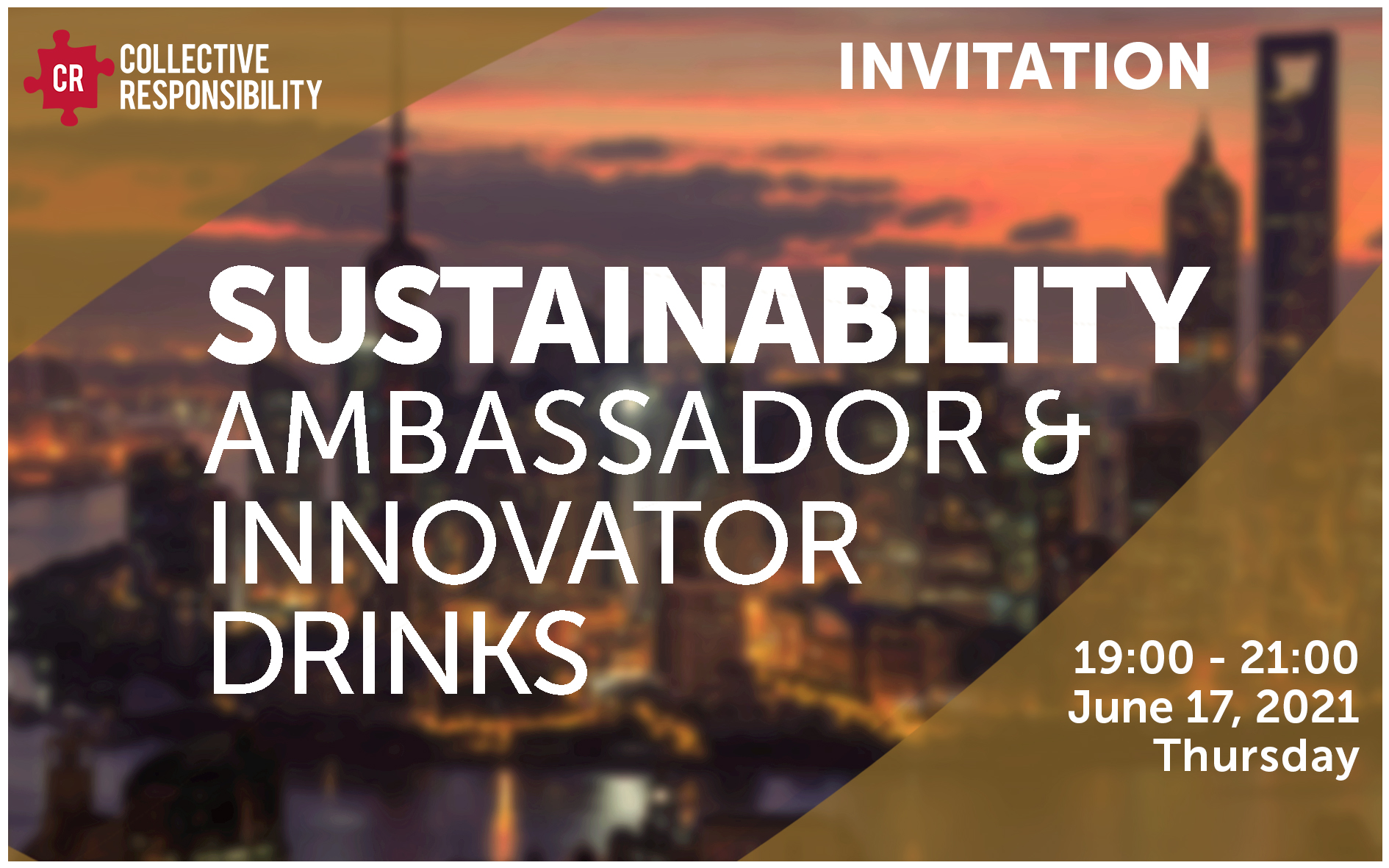 Sustainability Ambassador & Innovator Drinks Collective Responsibility